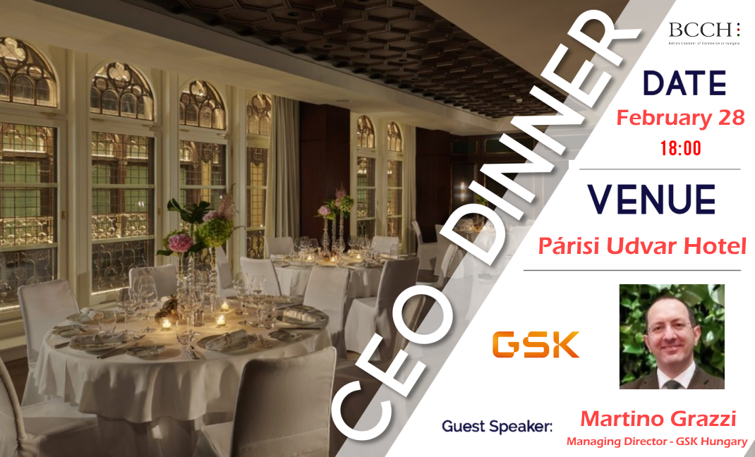 CEO Dinner with GSK Managing Director Martino Grazzi