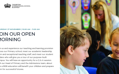 BISB Open Morning – November 27