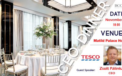 CEO Dinner with Zsolt Pálinkás, CEO of Tesco Hungary